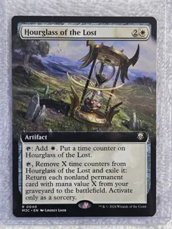 MTG Hourglass of the Lost (Extended Art) Modern Horizons 3 (MH3) #40 Rare NM - Image 5