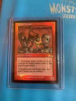 MTG Urza's Legacy Goblin Welder Foil - Image 1