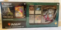 MTG MAGIC THE GATHERING THE LORD OF THE RINGS RIDERS OF ROHAN COMMANDER DECK - Image 1