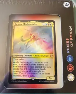 MTG MAGIC THE GATHERING THE LORD OF THE RINGS RIDERS OF ROHAN COMMANDER DECK - Image 3