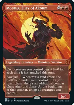 Moraug, Fury of Akoum (Showcase) Zendikar Rising Regular - Image 2