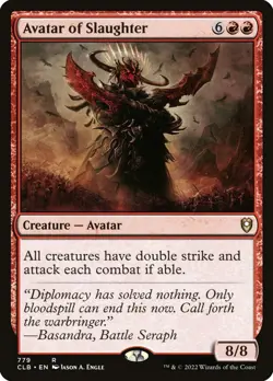 ~1x Avatar of Slaughter x1 ~NM~ CLB Magic the Gathering MtG~ - Image 1