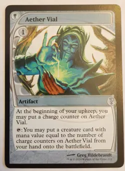 Aether Vial (Future Sight) Mystery Booster 2 Regular NM+ - Image 1