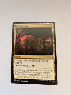 Savage Lands Commander: Streets of New Capenna Regular MTG NM - Image 1