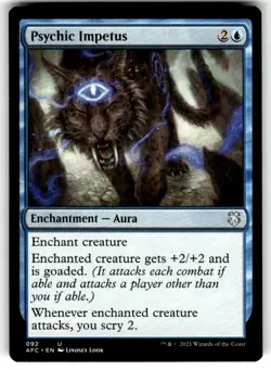 Psychic Impetus Commander: Adventures in the Forgotten Realms Regular MTG - Image 1