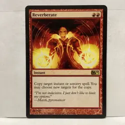 MTG Reverberate Magic: The Gathering Core Set 2011 Rare #155 - Image 1