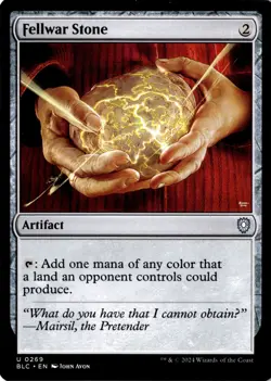 Fellwar Stone U Commander: Bloomburrow 269 NM - Image 1