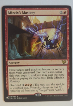 {1x} ~ Mizzix's Mastery ~ NM MTG EDH English The List Reprints *Startropic* - Image 1