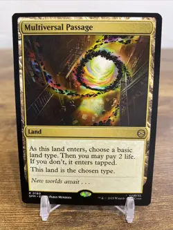 Multiversal Passage Marvel's Spider-Man Regular Magic The Gathering TCG - Image 1