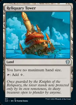 Reliquary Tower [Commander 2021] Magic MTG - Image 1