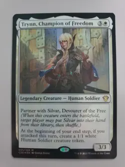 MTG Trynn, Champion of Freedom Commander 2020 Foil Mythic - Image 1