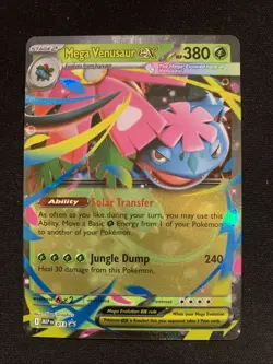 Mega Venusaur ex MEP 013 - Black Star Promo (Mega Evolution) Pokemon - Image 1