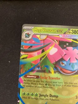 Mega Venusaur ex MEP 013 - Black Star Promo (Mega Evolution) Pokemon - Image 4