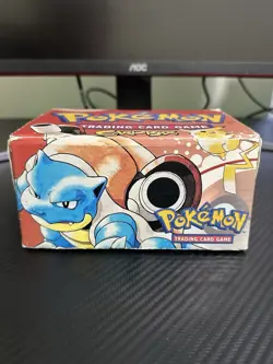 Pokemon Base Set Card Box W/ Vintage Cards - Image 2