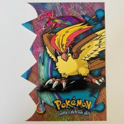 Pidgeot Die Cut Embossed EV12 • Topps Pokemon Series 2 - Image 1