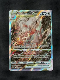 Pokemon Cards Hisuian Zoroark VSTAR GG56/GG70 Crown Zenith Galarian Gallery Holo - Image 2