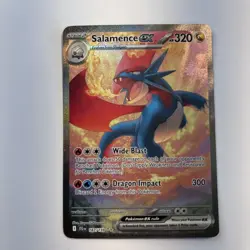 2025 Pokemon Scarlet & Violet Journey Together #187 Salamence ex SIR - Image 1