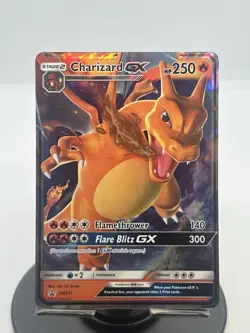 Pokemon TCG Charizard GX SM211 SM Promo Holo NM - Image 1