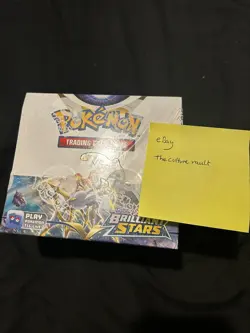 🔥 Pokemon Brilliant Stars Booster Display Box 36 Pack, Brand New Sealed ✅📦 - Image 1
