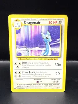 Pokemon TCG WOTC Base Set Dragonair 18/102 Non Holo Rare Unlimited - Image 2