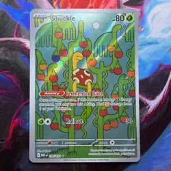 Pokemon TCG ‘Shuckle 136/132’ Illustration Rare - Mega Evolution - English - Image 1