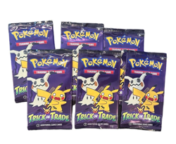 Pokemon TCG Trick or Trade BOOster Bundle Lot 6x Packs 2023 Factory Sealed - Image 1