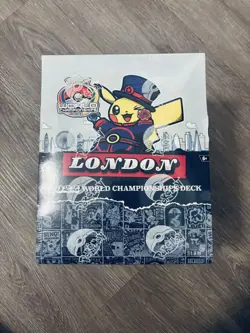 POKEMON WORLD CHAMPIONSHIPS LONDON 2022 DECK DISPLAY | NEW SEALED CASE 8 DECKS - Image 1