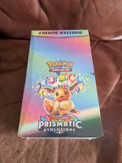 Pokemon TCG: Prismatic Evolutions Booster Bundle Display Case🔥Sealed!✅ - Image 1