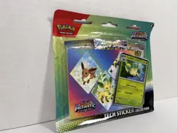 Pokemon Scarlet & Violet Prismatic Evolutions Tech Sticker Collection - LEAFEON - Image 2