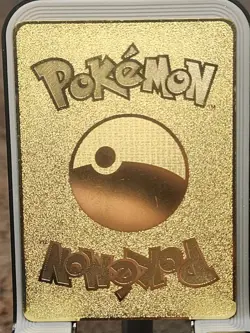POKEMON Solgaleo Y Lunla CHAMPIONS PATH Metal Gold Card FAN ART DIY - Image 2
