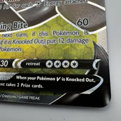 Pokemon TCG Galarian Stunfisk V 184/189 SWSH Darkness Ablaze Full Art NM - Image 3