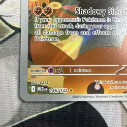 Pokemon TCG Mega Evolution Marshadow 146/132 IR NM - Image 4
