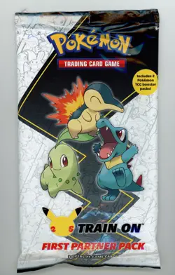Pokemon TCG 25th Anniversary First Partner Pack - JOHTO Booster • FACTORY SEALED 820650809675 - Image 1