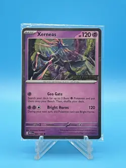 Pokemon Xerneas Mega Evolution Stamped Best Buy Exclusive Promo - Image 1