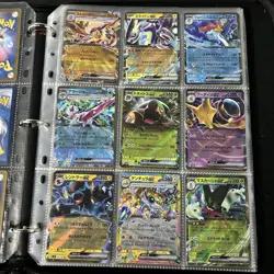 Huge Binder Collection Lot of 170+ Pokemon Card Mixed EX SV Holo Full Art Mewtwo - Image 3