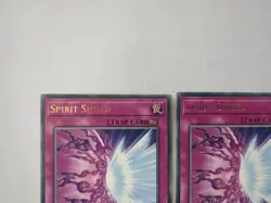 Yugioh! 3x Spirit Shield MZTM-EN035 Rare 1st Ed NM - Image 2