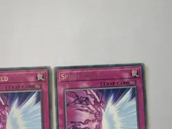 Yugioh! 3x Spirit Shield MZTM-EN035 Rare 1st Ed NM - Image 3