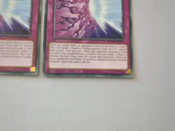 Yugioh! 3x Spirit Shield MZTM-EN035 Rare 1st Ed NM - Image 5