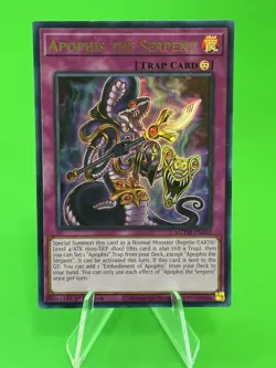 Yu-Gi-Oh Maze Of The Master Apophis The Serpent Ultra Rare MZTM-EN010 NM!!! - Image 1