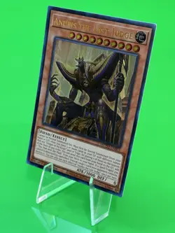 Yu-Gi-Oh Maze Of The Master Anubis The Last Judge Ultra Rare MZTM-EN003 NM!!! - Image 2