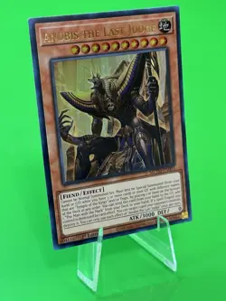Yu-Gi-Oh Maze Of The Master Anubis The Last Judge Ultra Rare MZTM-EN003 NM!!! - Image 3