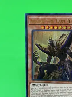Yu-Gi-Oh Maze Of The Master Anubis The Last Judge Ultra Rare MZTM-EN003 NM!!! - Image 4