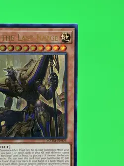 Yu-Gi-Oh Maze Of The Master Anubis The Last Judge Ultra Rare MZTM-EN003 NM!!! - Image 5