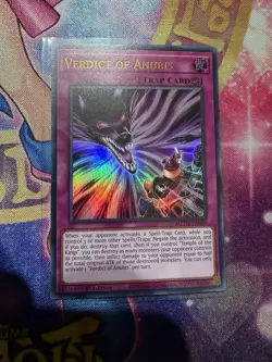 Yugioh Verdict of Anubis - MZTM-EN009 - Ultra Rare 1st Edition - Image 1