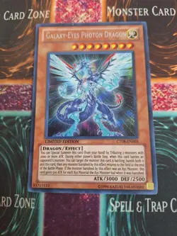 Yu-Gi-Oh! Galaxy-Eyes Photon Dragon CT08-EN003 2011 Secret Rare Limited NM - Image 1