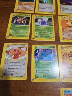 Pokemon TCG 31 - E Cards Lot Commons Expedition, Aquapolis - Image 3
