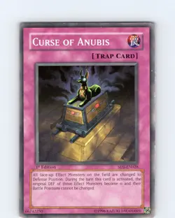 Yu-Gi-Oh TCG Curse Of Anubis SD1-EN028 1st Edition Regular Common Card Played LP - Image 1