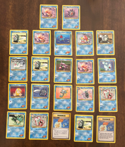 Mistys Lot Gym Heroes - Pokemon TCG - 2000 22 Card Lot W/1st editions - Image 1