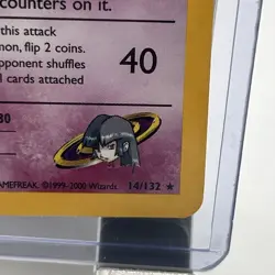 Pokemon TCG Sabrina's Ganger W/SWIRL Holo Rare Card 14/132 Gym Heroes - Image 4