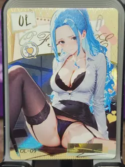 Nefertari Vivi Femme Fatale Card Goddess Story Anime Waifu OL OL-09 - Image 1